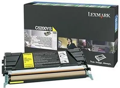 Produktbild von Lexmark Rückgabe-Toner für C530, 1.500 Seiten, gelb