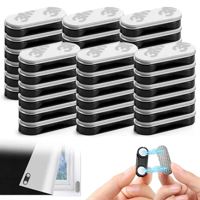 Produktbild von Magnetische Vorhangverschlüsse - 36 Stück, selbstklebend