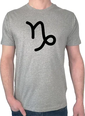 Produktbild von Huuraa Herren T-Shirt Steinbock Sternzeichen Zeichen 3XL Sport Grey Bio Baumwolle Fairtrade Herrenshirt Geschenkidee