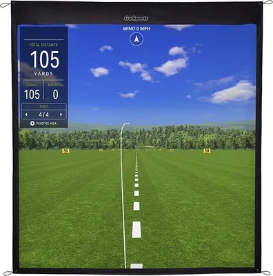 Produktbild von Golfsimulator-Schlagleinwand, 2,1 m
