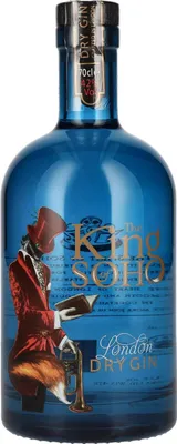 Produktbild von Gin King Of Soho Genf England  70.00 cl 42.0 %