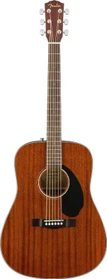 Imagen del producto de Silecomplaza Dreadnought, guitarra acústica para principiantes, caoba, color natural