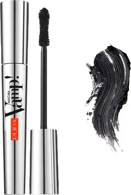 Produktbild von PUPA Milano Vamp! Waterproof Mascara, Schwarz, Extrablack, Färbung, Befestigung, Volumengebend, 9 ml, Frauen, Intensiv