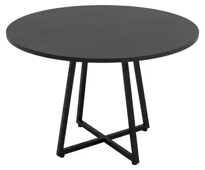 Produktbild von Runder Tisch auf gekreuzter Standfußkonstruktion, Ø 80 cm x 72 cm