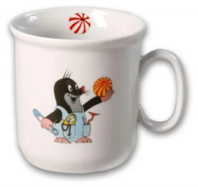 Produktbild von Thun 1794 Kinderbecher, Maulwurf und Höschen, 250 ml, Porzellan Thun