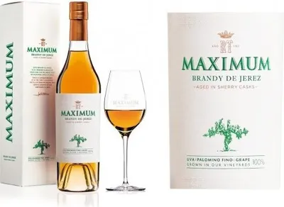 Immagine prodotto di BRANDY MAXIMUN VALDESPINO 50CL Vino liquoroso Spagna 50,00 cl 36,0%