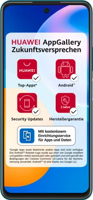 Produktbild von Huawei P Smart 2021 128 GB Dual-Sim Crush Green Dobry