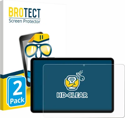 Produktbild von 2x Für Doogee Tab A9 Pro Schutzfolie BROTECT Displayschutz Display Schutz Folie Klar Transparent