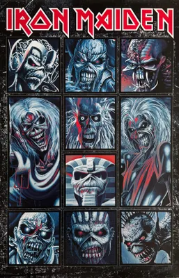 Image de Iron Maiden - Ten Eddies - 61x91,5cm - Affiche Poster