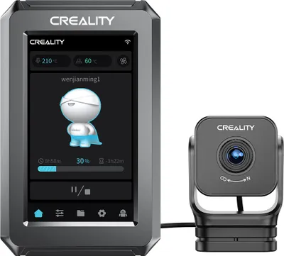 Produktbild von Creality Nebula Smart Kit Inteligentná podložka 4,3-palcový dotykový displej IPS a kamera Nabula Zvýšená rýchlosť tlače Monitor v reálnom čase s funkciou nočného videnia Časozberné nahrávanie Vhodné pre Ender-3 (32-bitová základná doska)/ Ender-3 Pro/ Ender-3 V2/ Ender -3 V2 NEO/ Ender 3V3 KE/ Ender 3V3 SE