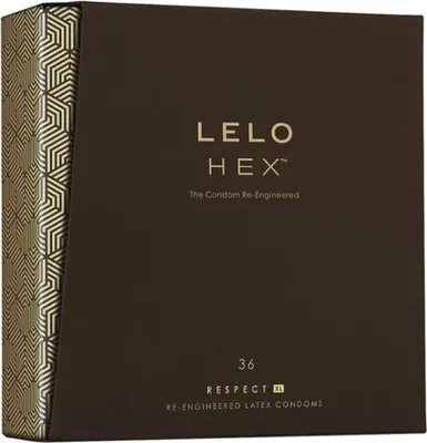 Immagine prodotto di Preservativi LELO HEX Rispetto XL 36 Confezioni