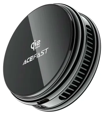 Obrázek produktu pro Acefast, magnetická bezdrátová nabíječka Qi2, 25W, s chladičem, černá