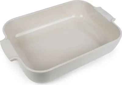 Produktbild von Peugeot rechteckige Auflaufform Appolia Ofenform Keramik Ecru 36 cm 61210