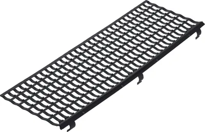 Produktbild von Laubfanggitter B.100-150mm L.1m schwarz PROTEKTOR
