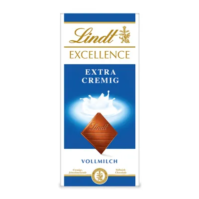 Produktbild von Lindt Excellence Extra Cremig Vollmilch Schokoladentafel 100g
