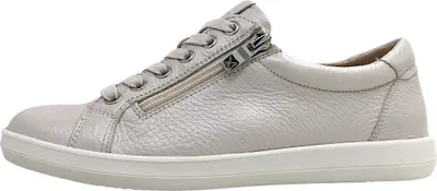 Image de Caprice : chaussures pour femmes, lacets, style sportif, couleur beige, pour le quotidien
