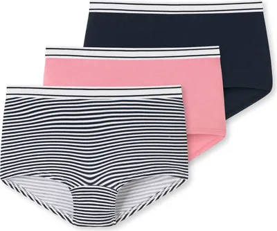 Produktbild von Schiesser Schüler Mädchen 3 er Pack Shorts Gr. 140  sortiert 1