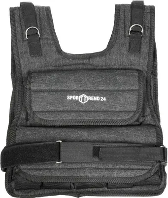 Produktbild von Sporttrend 24® Gewichtsweste 10-20kg | Trainingsweste, Fitnessweste, Sportweste, Laufweste 20kg