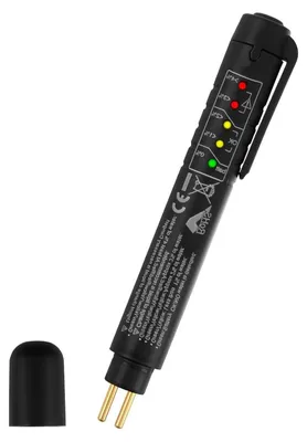 Image de Testeur de liquide de frein DOT 4 pour automobile, avec 5 indicateurs LED
