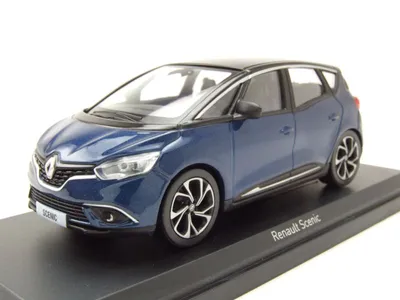 Produktbild von Renault Scenic 2016 blau metallic schwarz Modellauto 1:43 Norev