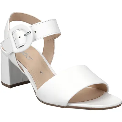 Produktbild von Gabor Sandalette 710.21, Glattleder, Weiß, Damen