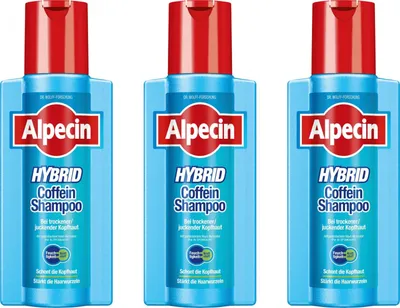 Produktbild von Hybrid Coffein-Shampoo 3x250 ml