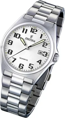 Produktbild von FESTINA Herren-Armbanduhr analog Quarz Edelstahl Klassik Uhr UF16374/9