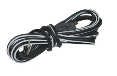 Produktbild von Busch&muller Doppelkabel Mit Flachem Stecker 210 Cm Silber Silber One Size