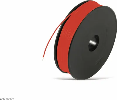 Obrázok produktu pre RAUTRONIC drôt YV, 0,5 mm, 100 m cievka, červená farba