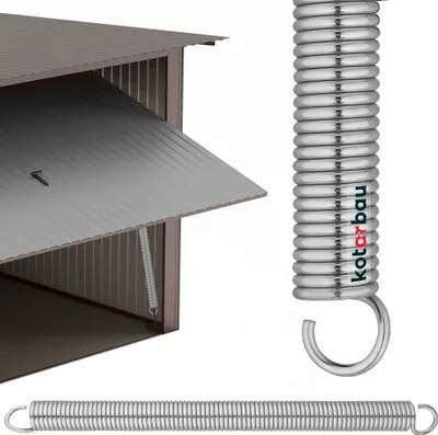 Immagine prodotto di KOTARBAU® Molla per portoni di garage Filo 490 mm Molla di torsione Molla di tensione per portoni di garage Portone di garage