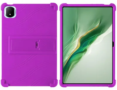 Obrázek produktu pro Tableta Pouzdro pro Honor MagicPad 3 /MagicPad 3 Pro, nárazuvzdorné měkké silikonové ochranné pouzdro se stojánkem Fialová