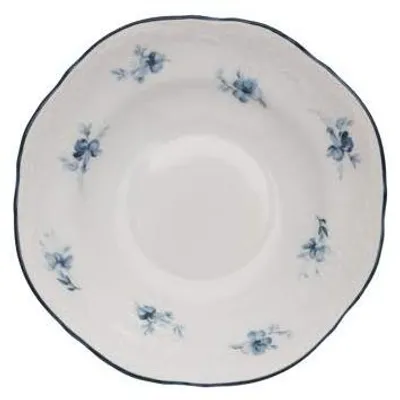 Produktbild von Thun 1794 Kompottschale, 13 cm, tschechisches Porzellan, Bernadotte, blaue Rosen, Thun