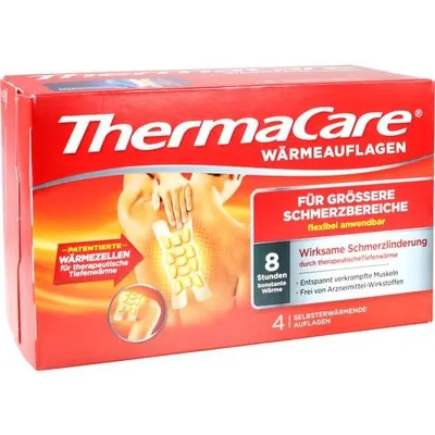 Produktbild von Thermacare für größere Schmerzbereiche 4 St