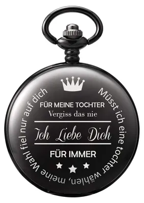 Immagine prodotto di Solidchoice - Orologio da tasca con incisione, il regalo perfetto per le donne