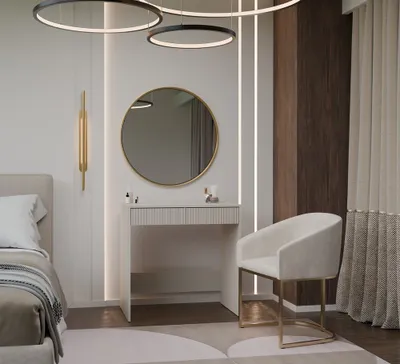 Produktbild von raumhirsch Eleganter Schreibtisch Marina mit 2 Schubladen