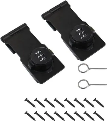 Productafbeelding van 2 stuks mechanische tijdsloten voor deuren