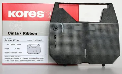 Produktbild von Kores Farbband für brother AX 10 Nylon schwarz