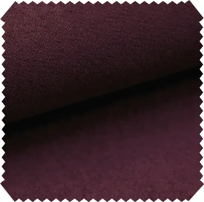 Produktbild von novely® ALPEN Polsterstoff im Wildleder-Look - Velours-Microfaser-Möbelstoff - Pflegeleichte Meterware 1lfm - Farbe: 53 Pflaume