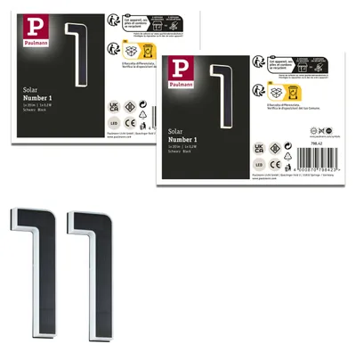 Produktbild von Paulmann Bundle Solar LED Hausnummernleuchte Nummer 11