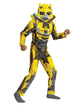 Obrázek produktu pro Transformers 7 - Bumblebee kostým pro děti Dětská velikost: 110-116