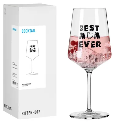 Produktbild von Ritzenhoff Mama Cocktailglas Sprüche 544 ml Kristallglas  Germany
