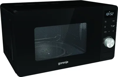Obrázek produktu pro Gorenje MO20A3B, Pracovní deska, Kombinovaná mikrovlnná trouba, 20 l, 800 W, Vestavěný displej, LED