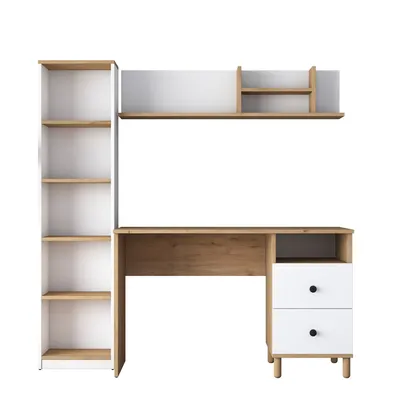 Immagine prodotto di Skye Decor, HA115 - 2642, scrivanie, noce, 120 x 161,8 x 50 cm