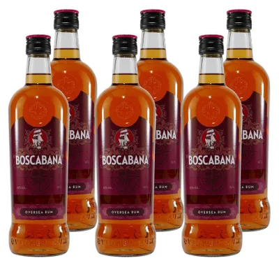 Produktbild von Boscabana Oversea Rum (6 x 0,7L)