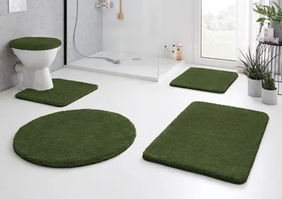 Immagine prodotto di Tappeto da bagno Kleine Wolke RELAX Forest 100 cm rotondo
