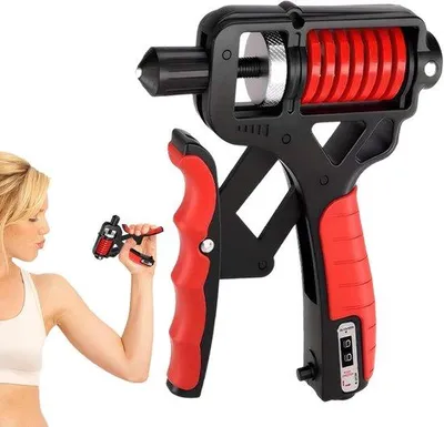 Produktbild von Famanu Handtrainer für Griffkraft - Verstellbarer Widerstand - Rot