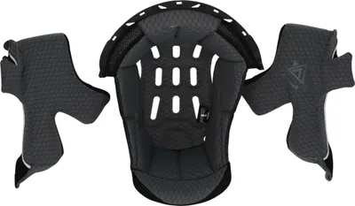 Image de Doublure ACERBIS noire/grise pour casque STEEL CARBON 22-06 taille XXL