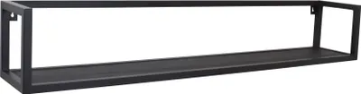 Produktbild von LOFT42 Vegas Wandregal - schwarz- 90x20x20