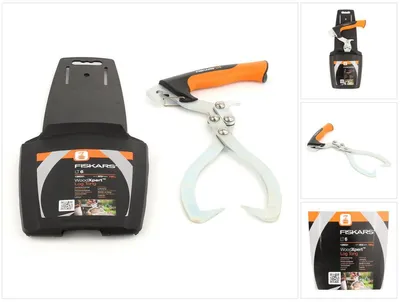 Produktbild von Fiskars WoodXpert, Metall, Kunststoff, Schwarz, Orange, Kunststoff, Gummi, Anti-Rutsch-Griff, 303 mm