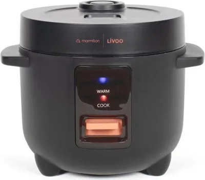 Image de Cuiseur à riz 400w 1.2l noir - Livoo - DOC298 -